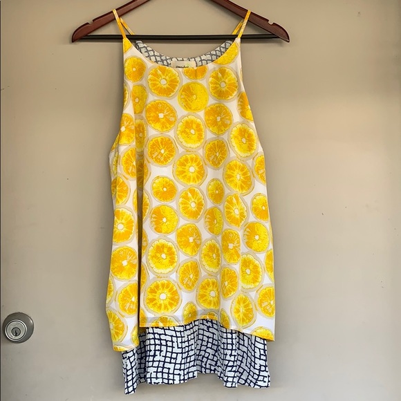 Porridge Lemon Layered Tank - Picture 3 of 8